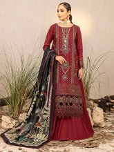 3-PC Unstitched Dobbi Embroidered Fasana By Binilyas| 1932 - A